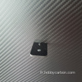 Plaque de fibre de carbone de 3,0 mm 3K CNC 3K